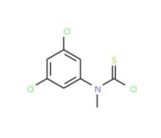 N-(3,5-Dichlorophenyl)-N-methyl-thiocarbamoyl chloride (CAS 363179-63-9) - chemical structure image
