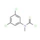 N-(3,5-Dichlorophenyl)-N-methyl-thiocarbamoyl chloride (CAS 363179-63-9) - chemical structure image