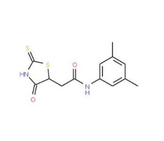 N-(3,5-Dimethylphenyl)-2-(2-mercapto-4-oxo-4,5-dihydro-1,3-thiazol-5-yl)acetamide - chemical structure image