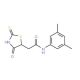 N-(3,5-Dimethylphenyl)-2-(2-mercapto-4-oxo-4,5-dihydro-1,3-thiazol-5-yl)acetamide - chemical structure image
