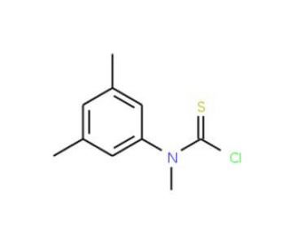 N-(3,5-Dimethylphenyl)-N-methyl-thiocarbamoyl chloride (CAS 83508-64-9) - chemical structure image