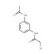 N-[3-(Acetylamino)phenyl]-2-bromoacetamide - chemical structure image