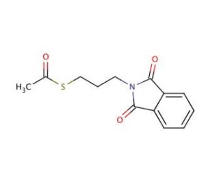 N-(-3-Acetylthiopropyl)phthalimide (CAS 221218-66-2) - chemical structure image