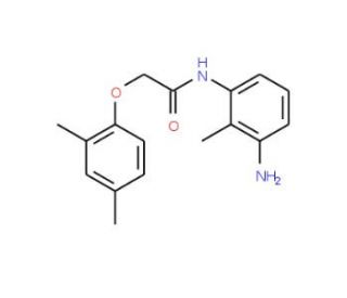 N-(3-Amino-2-methylphenyl)-2-(2,4-dimethylphenoxy)acetamide - chemical structure image