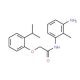 N-(3-Amino-2-methylphenyl)-2-(2-isopropylphenoxy)-acetamide - chemical structure image