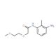 N-(3-amino-2-methylphenyl)-2-(2-methoxyethoxy)acetamide - chemical structure image