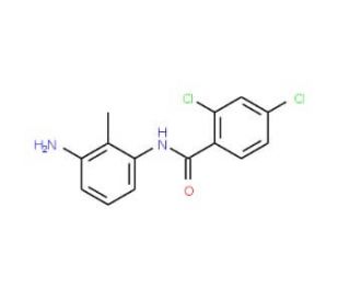 N-(3-Amino-2-methylphenyl)-2,4-dichlorobenzamide - chemical structure image