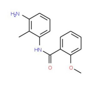 N-(3-Amino-2-methylphenyl)-2-methoxybenzamide - chemical structure image