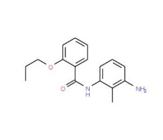 N-(3-Amino-2-methylphenyl)-2-propoxybenzamide - chemical structure image