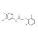N-(3-Amino-4-chlorophenyl)-2-(2,6-dimethylphenoxy)acetamide - chemical structure image