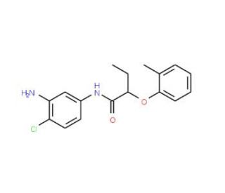 N-(3-Amino-4-chlorophenyl)-2-(2-methylphenoxy)-butanamide - chemical structure image