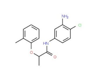 N-(3-Amino-4-chlorophenyl)-2-(2-methylphenoxy)-propanamide - chemical structure image