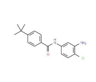 N-(3-Amino-4-chlorophenyl)-4-(tert-butyl)benzamide - chemical structure image