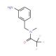 N-(3-aminobenzyl)-2,2,2-trifluoro-N-methylacetamide - chemical structure image