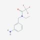 N-(3-aminobenzyl)-N-ethyl-2,2,2-trifluoroacetamide - chemical structure image
