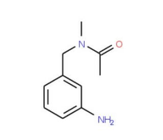 N-(3-aminobenzyl)-N-methylacetamide - chemical structure image