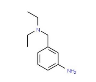 N-(3-aminobenzyl)-N,N-diethylamine (CAS 27958-97-0) - chemical structure image