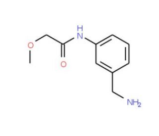 N-[3-(aminomethyl)phenyl]-2-methoxyacetamide - chemical structure image