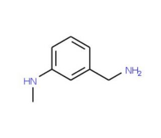 N-[3-(Aminomethyl)phenyl]-N-methylamine (CAS 768343-60-8) - chemical structure image