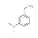 N-[3-(Aminomethyl)phenyl]-N,N-dimethylamine (CAS 57678-46-3) - chemical structure image