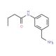 N-[3-(aminomethyl)phenyl]butanamide - chemical structure image