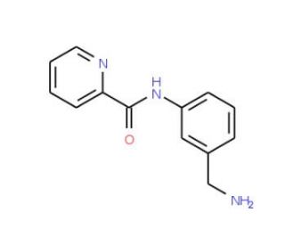 N-[3-(aminomethyl)phenyl]pyridine-2-carboxamide - chemical structure image