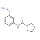 N-[3-(aminomethyl)phenyl]pyrrolidine-1-carboxamide - chemical structure image