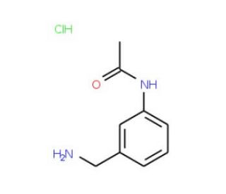 N-[3-Aminomethyl)phenyl]acetamide hydrochloride (CAS 238428-27-8) - chemical structure image