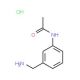 N-[3-Aminomethyl)phenyl]acetamide hydrochloride (CAS 238428-27-8) - chemical structure image