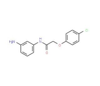 N-(3-Aminophenyl)-2-(4-chlorophenoxy)acetamide - chemical structure image