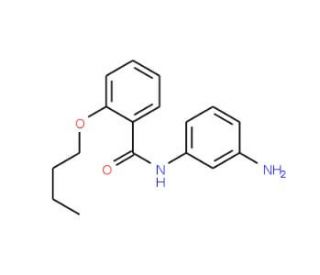 N-(3-Aminophenyl)-2-butoxybenzamide - chemical structure image