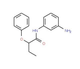 N-(3-Aminophenyl)-2-phenoxybutanamide - chemical structure image