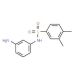 N-(3-aminophenyl)-3,4-dimethylbenzenesulfonamide - chemical structure image