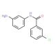 N-(3-Aminophenyl)-3-chlorobenzamide (CAS 293737-89-0) - chemical structure image