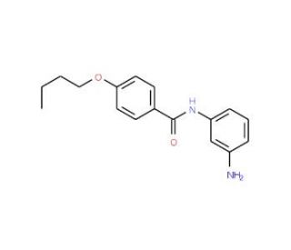N-(3-Aminophenyl)-4-butoxybenzamide - chemical structure image