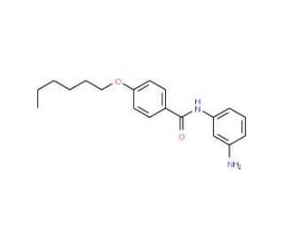 N-(3-Aminophenyl)-4-(hexyloxy)benzamide - chemical structure image