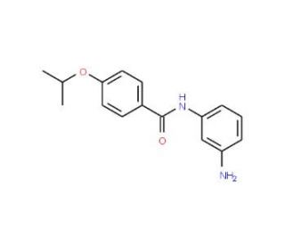 N-(3-Aminophenyl)-4-isopropoxybenzamide - chemical structure image