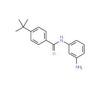 N-(3-Aminophenyl)-4-(tert-butyl)benzamide - chemical structure image