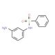 N-(3-aminophenyl)benzenesulfonamide (CAS 104997-09-3) - chemical structure image