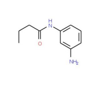N-(3-Aminophenyl)butanamide (CAS 93469-29-5) - chemical structure image