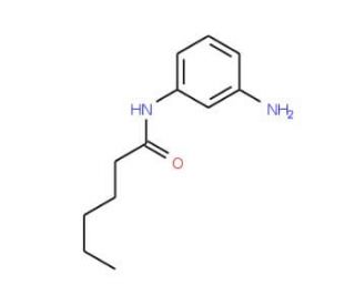 N-(3-Aminophenyl)hexanamide (CAS 231954-22-6) - chemical structure image