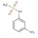 N-(3-Aminophenyl)methanesulfonamide (CAS 37045-73-1) - chemical structure image