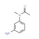 N-(3-Aminophenyl)-N-methylacetamide (CAS 61679-27-4) - chemical structure image