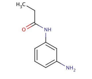N-(3-Aminophenyl)propanamide (CAS 22987-10-6) - chemical structure image