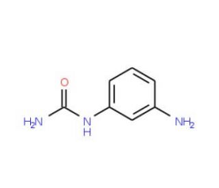 N-(3-aminophenyl)urea (CAS 25711-72-2) - chemical structure image