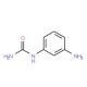 N-(3-aminophenyl)urea (CAS 25711-72-2) - chemical structure image