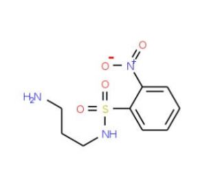 N-(3-Aminopropyl)-2-nitrobenzenesulfonamide (CAS 240423-09-0) - chemical structure image