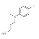 N-(3-aminopropyl)-4-fluoro-N-methylaniline - chemical structure image