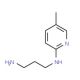 N-(3-aminopropyl)-5-methylpyridin-2-amine - chemical structure image