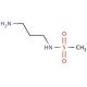 N-(3-aminopropyl)methanesulfonamide (CAS 88334-76-3) - chemical structure image